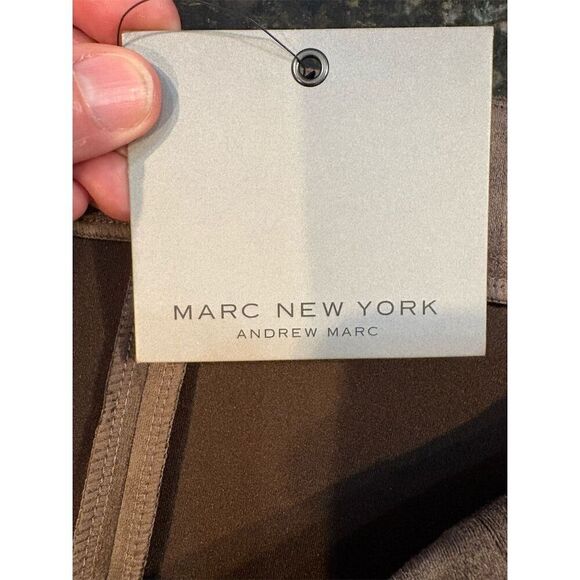 Marc New York Women's Brown Pencil Skirt Size M Knee Length Casual - Picture 7 of 8